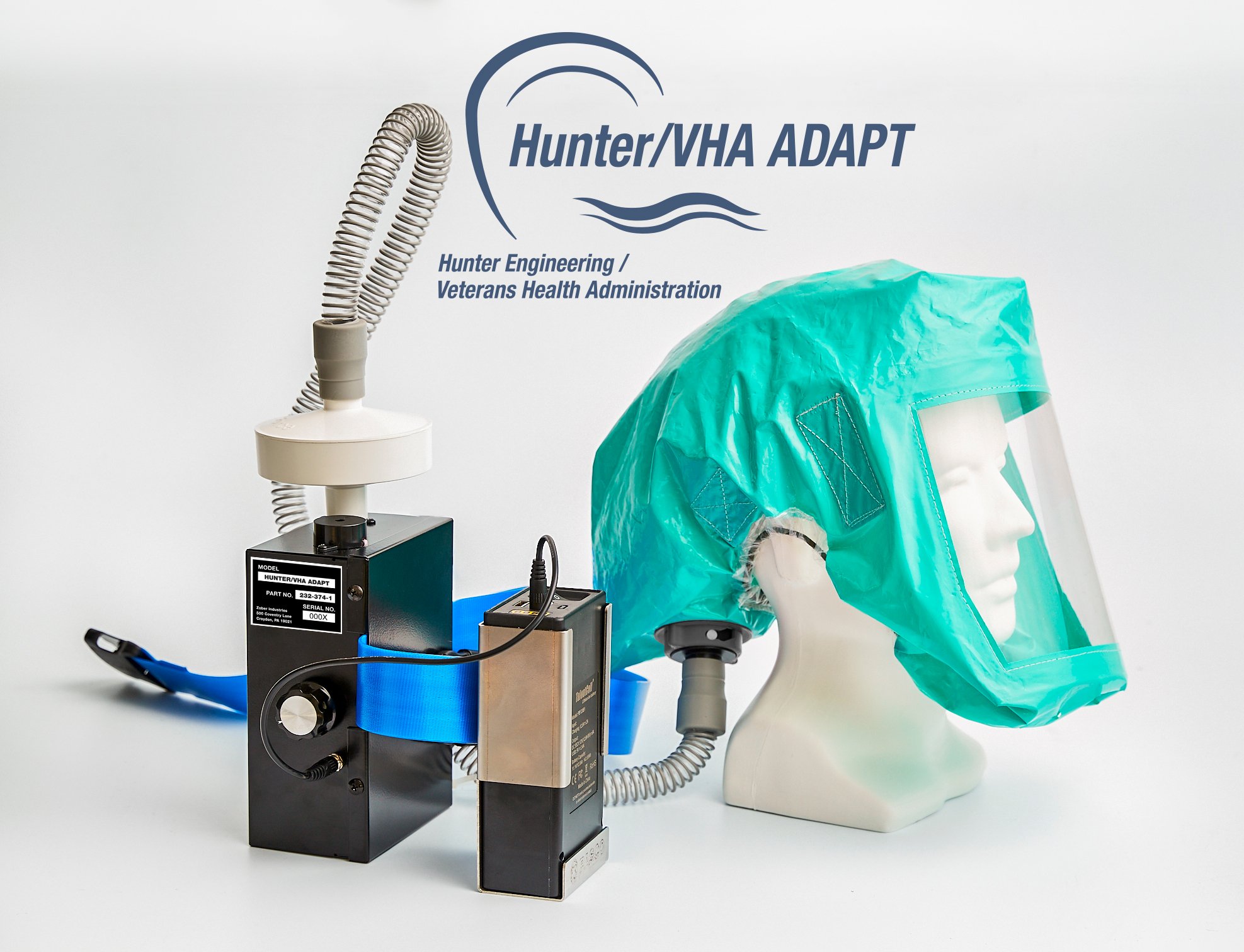 Appareil respiratoire filtrant électrique complet