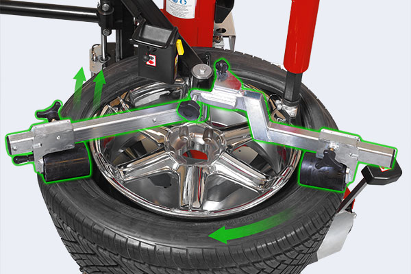 bead rollers moving in circular direction on tcx53